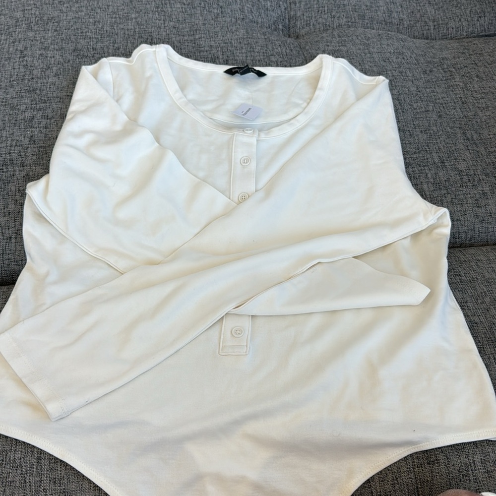 Banana Republic Bodysuit- White - Picture 3 of 5